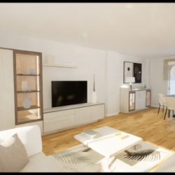 Proyecto 3D para ayudar a elegir mobiliario y distribución