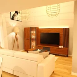 Representación 3D para planificar mobiliario y distribución