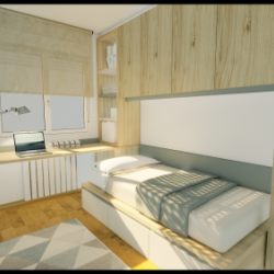 Proyecto 3D para ayudar a elegir mobiliario y distribución