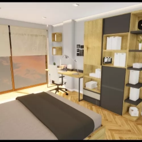 Diseño 3D realizado para proyectos personalizados de interiorismo
