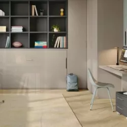 Dormitorio juvenil incluido en la exposición de muebles