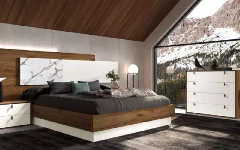 Ambiente de dormitorio para inspiración en proyectos de interiorismo