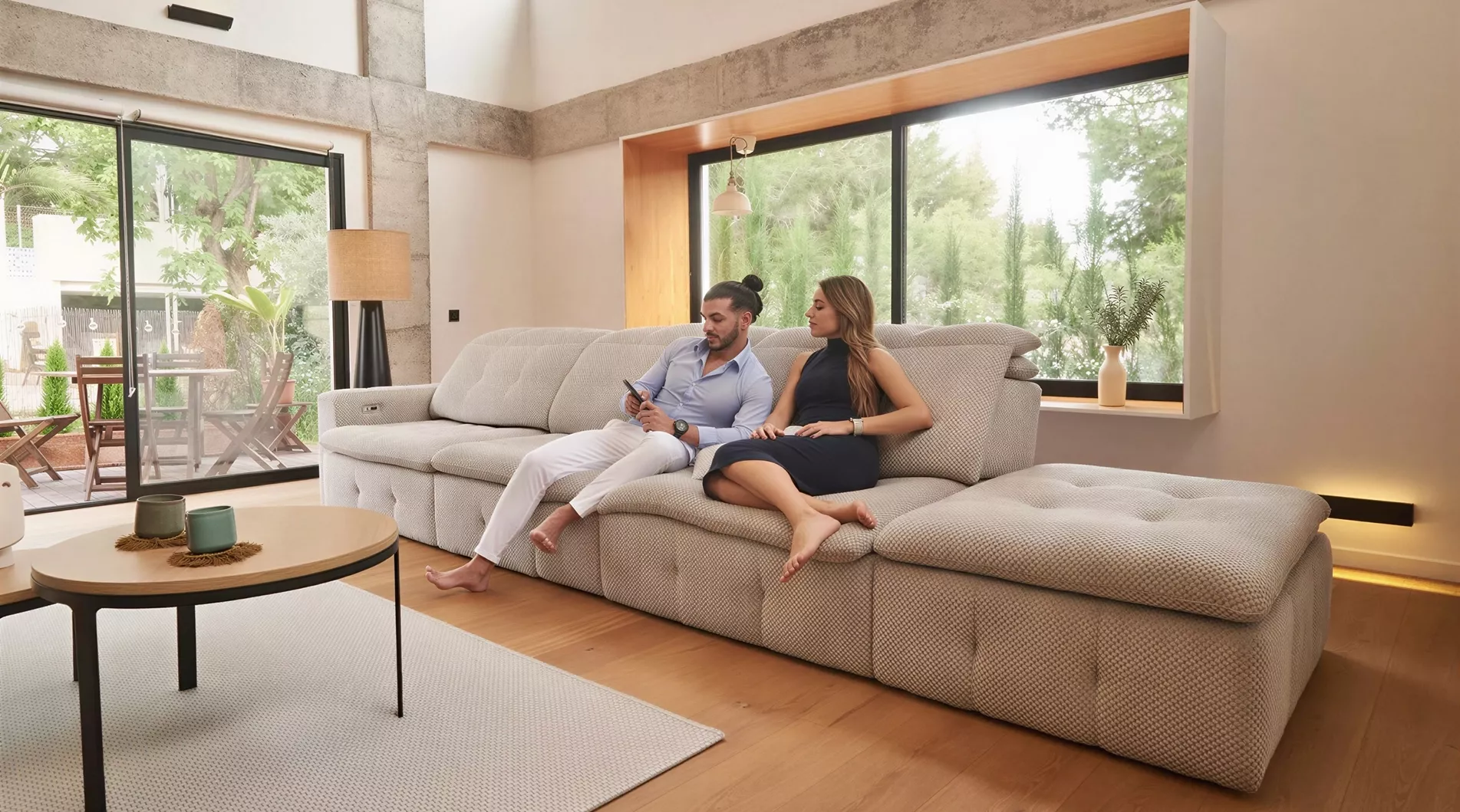 Sofás diseñados para ofrecer estilo y comodidad en el hogar