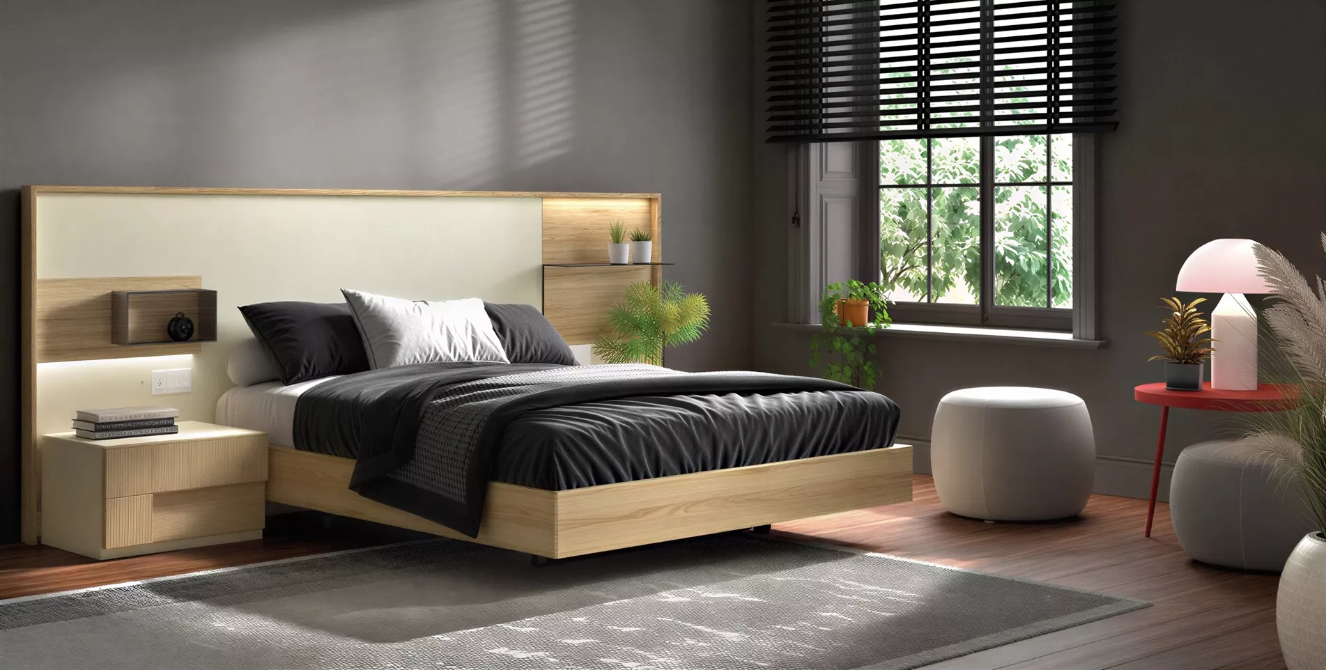 Dormitorios pensados para ofrecer confort y estilo