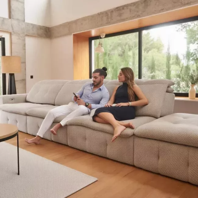 Sofás diseñados para ofrecer estilo y comodidad en el hogar